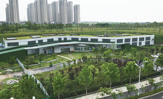 滨湖科学城区域能源站外景