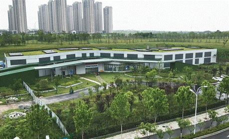 滨湖科学城区域能源站外景