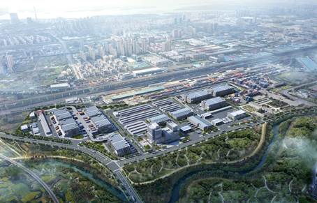 合肥国际陆港(二期)项目效果图