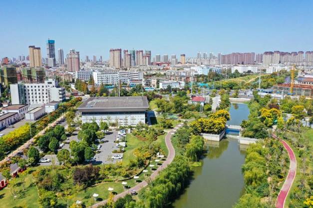 济河体育公园。4