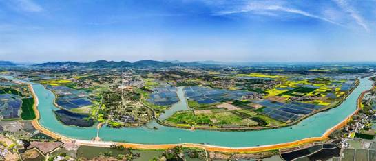 凌家滩国家考古遗址公园航拍全景(2025年4月)