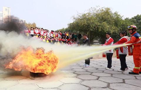 安徽淮北：“119”消防宣傳進校園