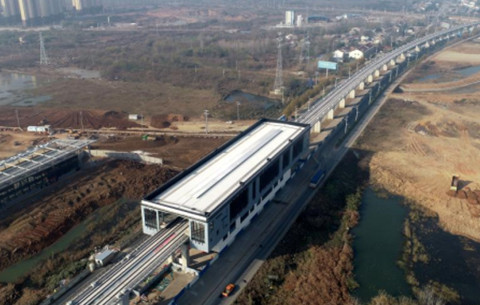 滁寧城際鐵路首座車站竣工