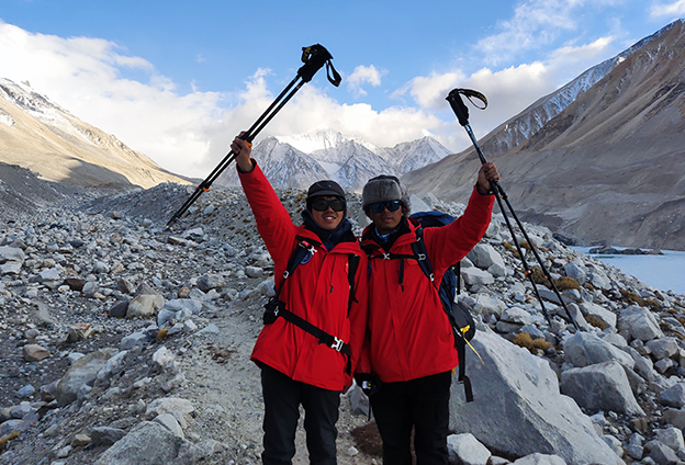 珠穆朗玛峰是‘地球之巅’，更是科学探索的‘圣地’。